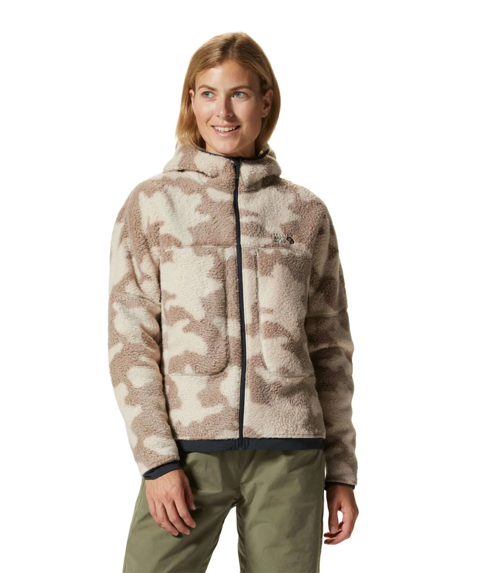 Mountain Hardwear Women’s Southpass™ Fleece Hoodie – Sandblast Camo