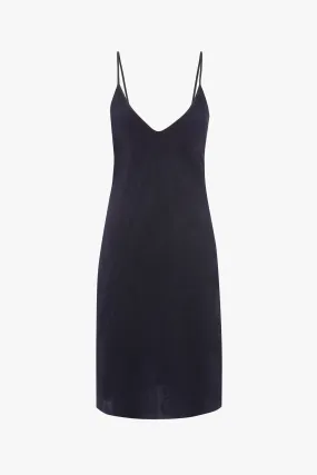 Navy Slip Dress