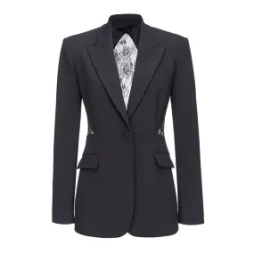 Nero Limousine Blazer Ninféo - Donna