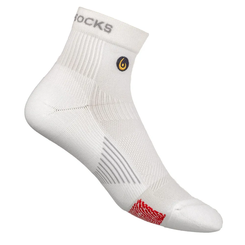 Neurosocks - Mini Crew White - High-performance Athletic Socks