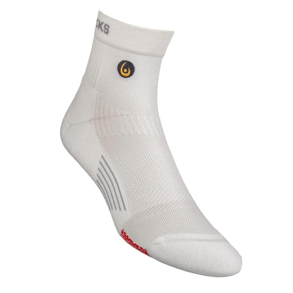 Neurosocks - Mini Crew White - High-performance Athletic Socks