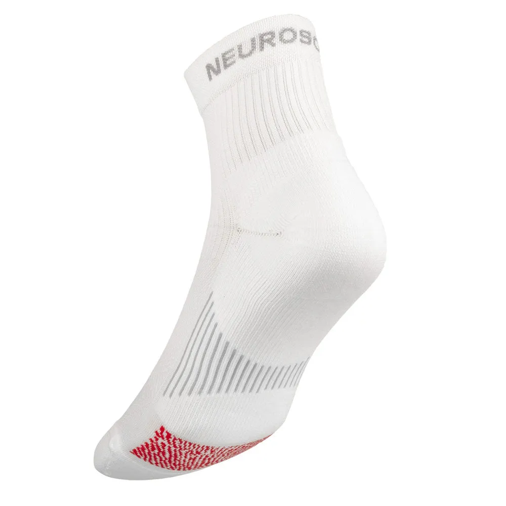 Neurosocks - Mini Crew White - High-performance Athletic Socks