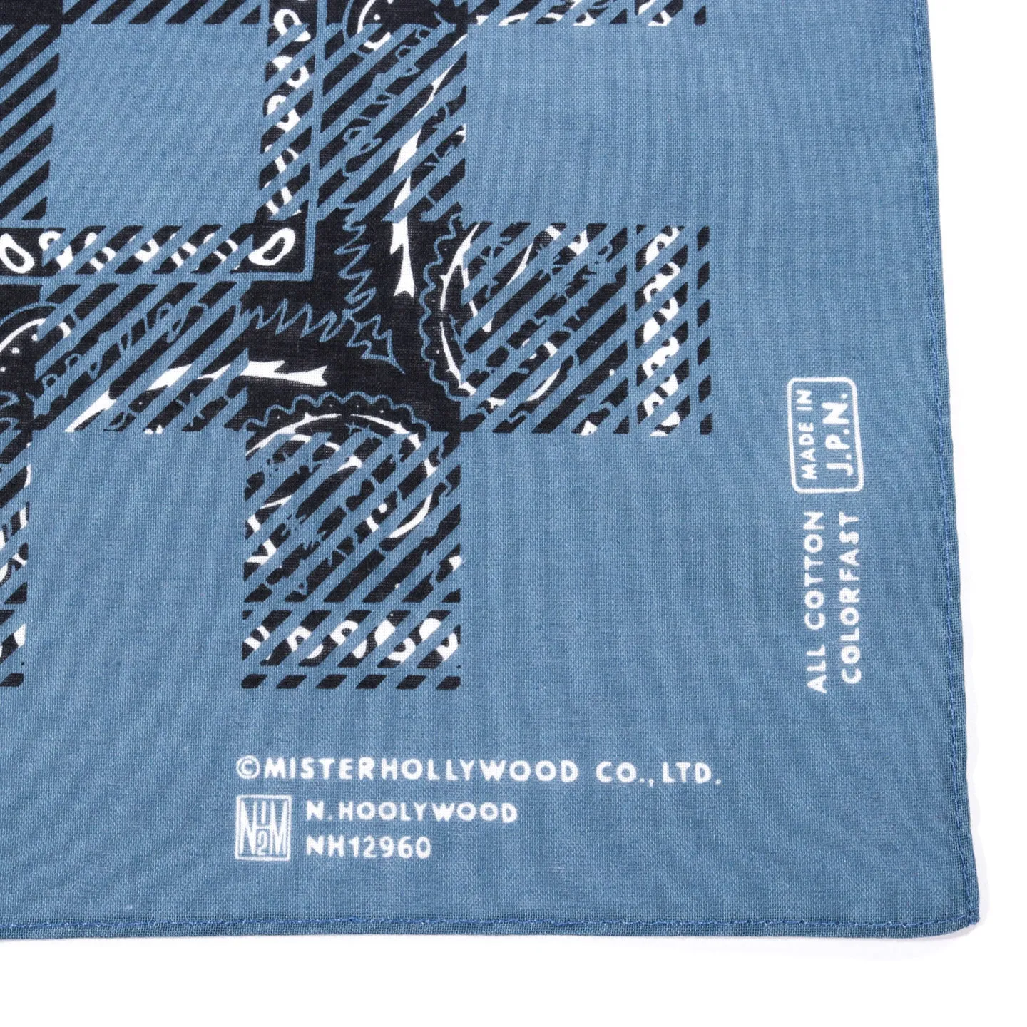 N.HOOLYWOOD AC19 Blue Black Bandana