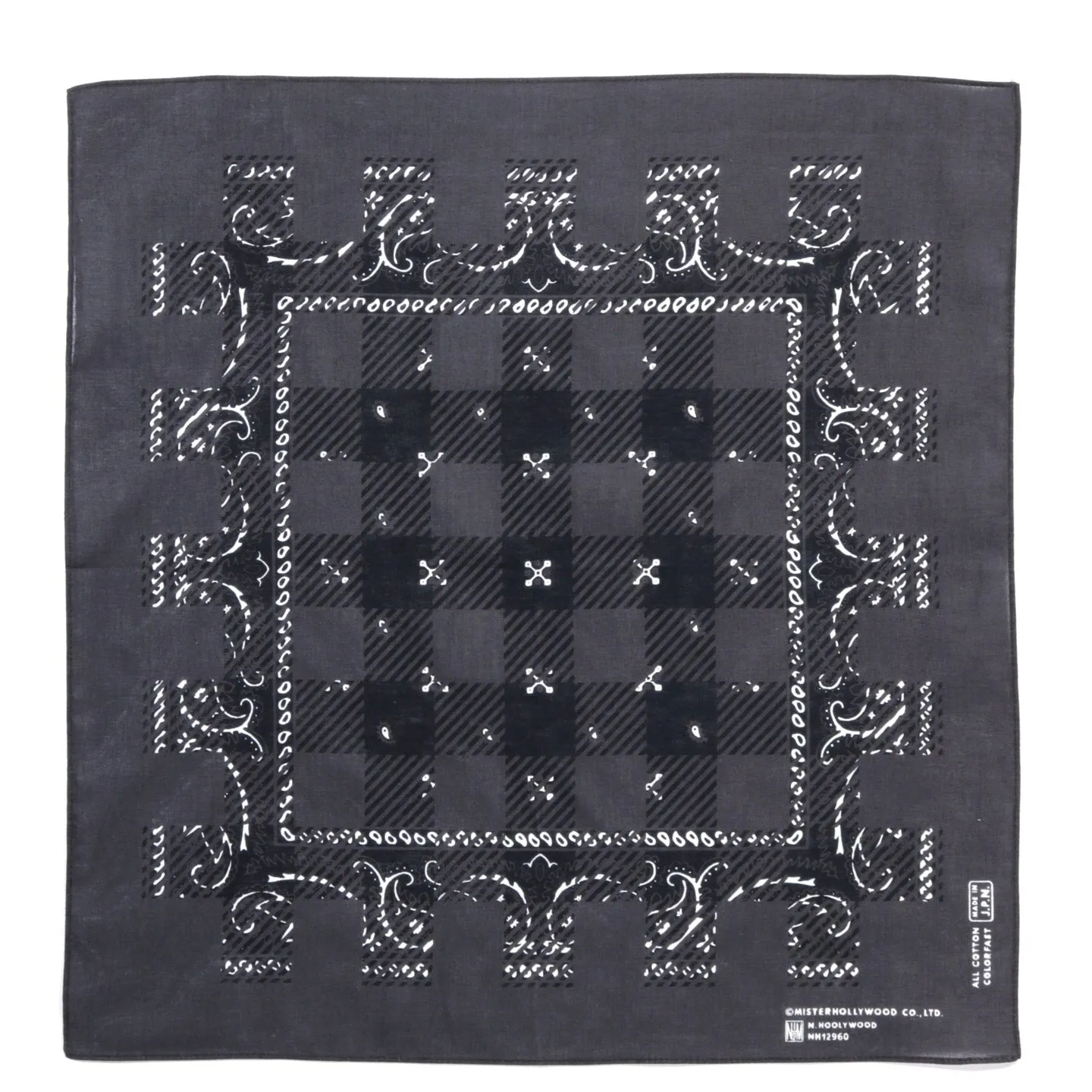 N.Hoolywood Black Bandana AC19.