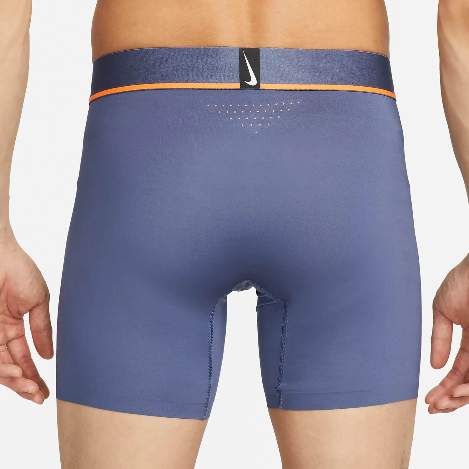 Nike Dri-FIT Elite Micro Boxer Diffused Blue Total Orange