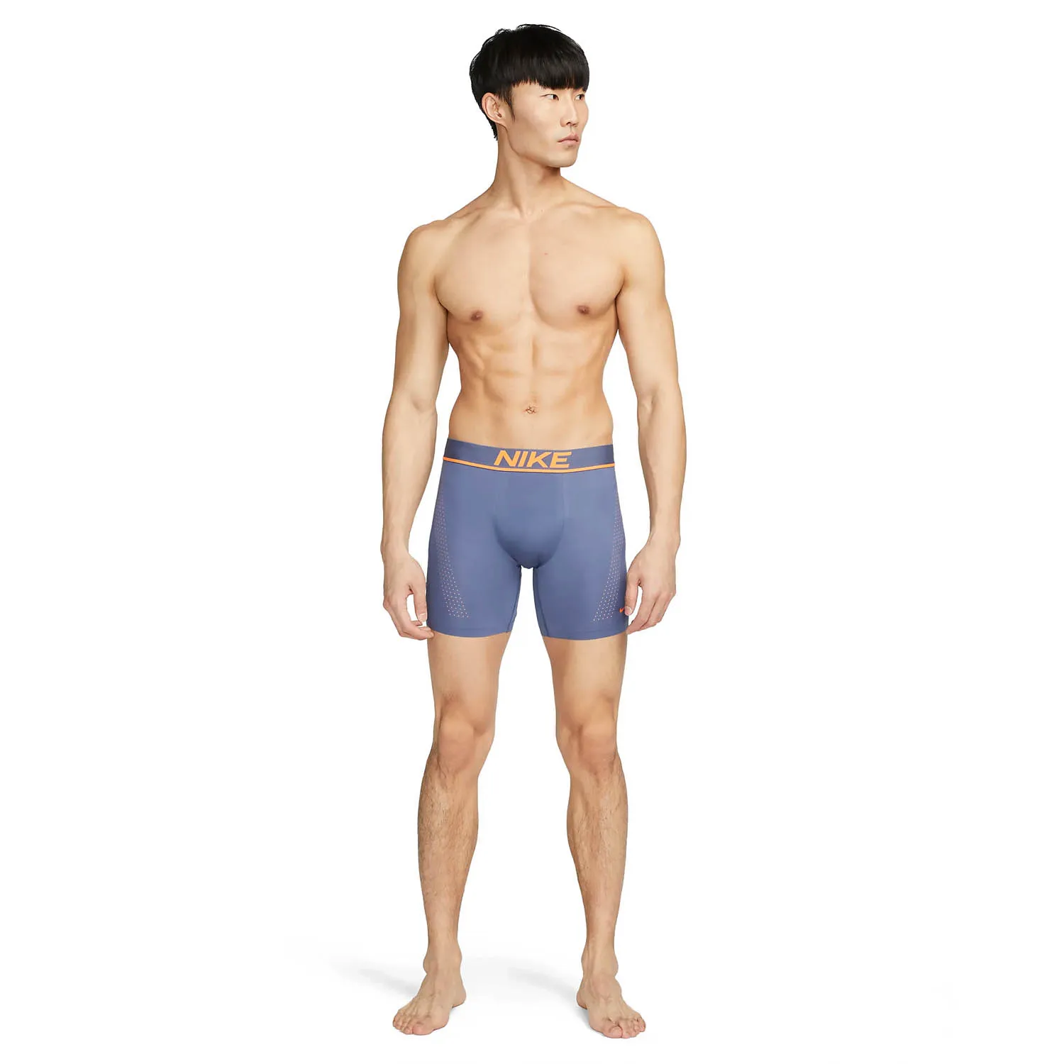 Nike Dri-FIT Elite Micro Boxer Diffused Blue Total Orange