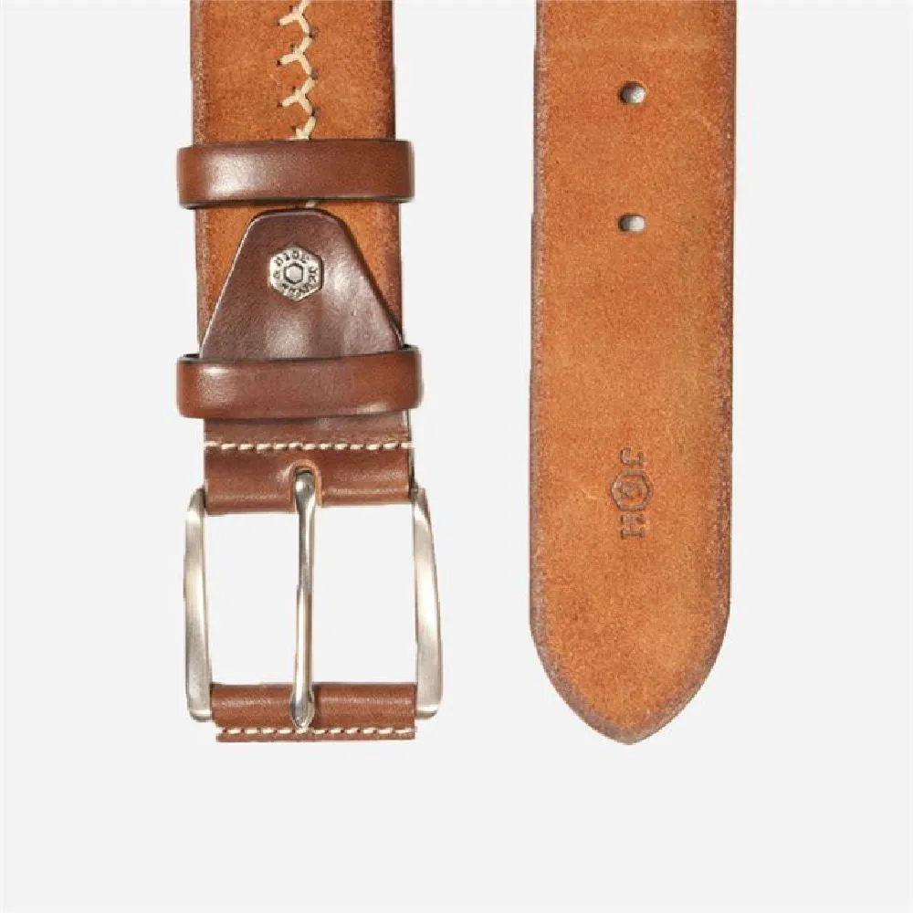 Nubuck Tan Belt - Detailed Design