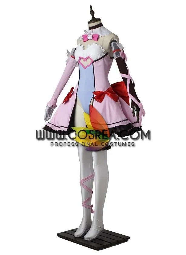 Overwatch DVA Lolita Cosplay Costume Fanart