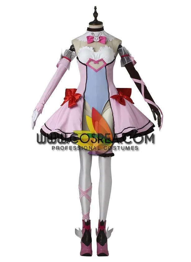 Overwatch DVA Lolita Cosplay Costume Fanart