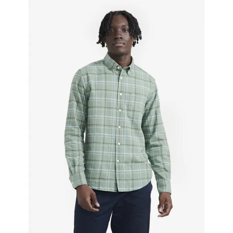 Oxford check long-sleeved shirt by Aigle.