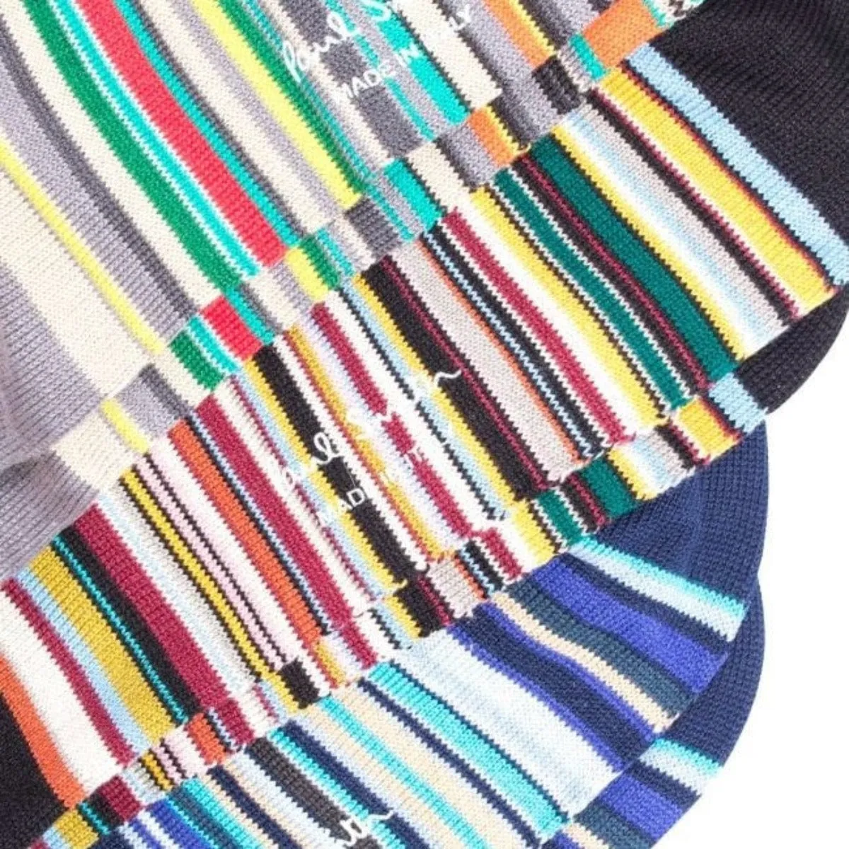 Paul Smith 3 Pack Signature Stripe Socks - Men's Multicolour