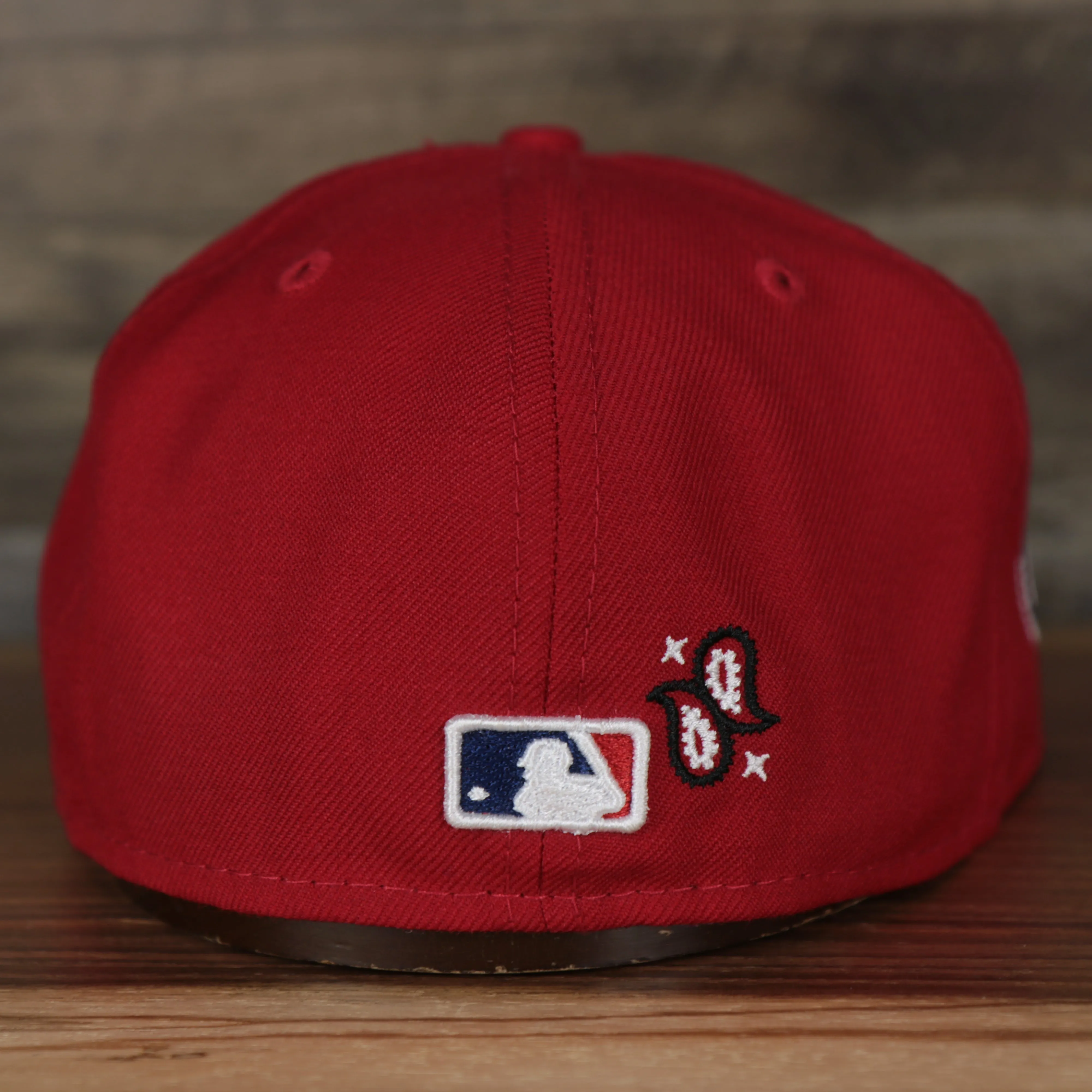 Philadelphia Phillies Paisley Bandana Pattern Fitted Cap - Grey Bottom, Red | 5950