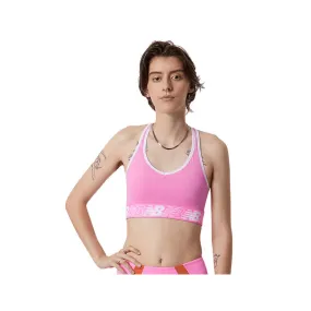 Pink New Balance Pace Bra 3.0 Women's Sports Bra