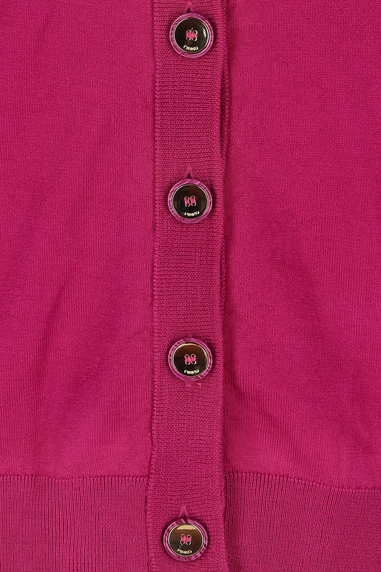 Pink Women's Lamb Wool Cardigan