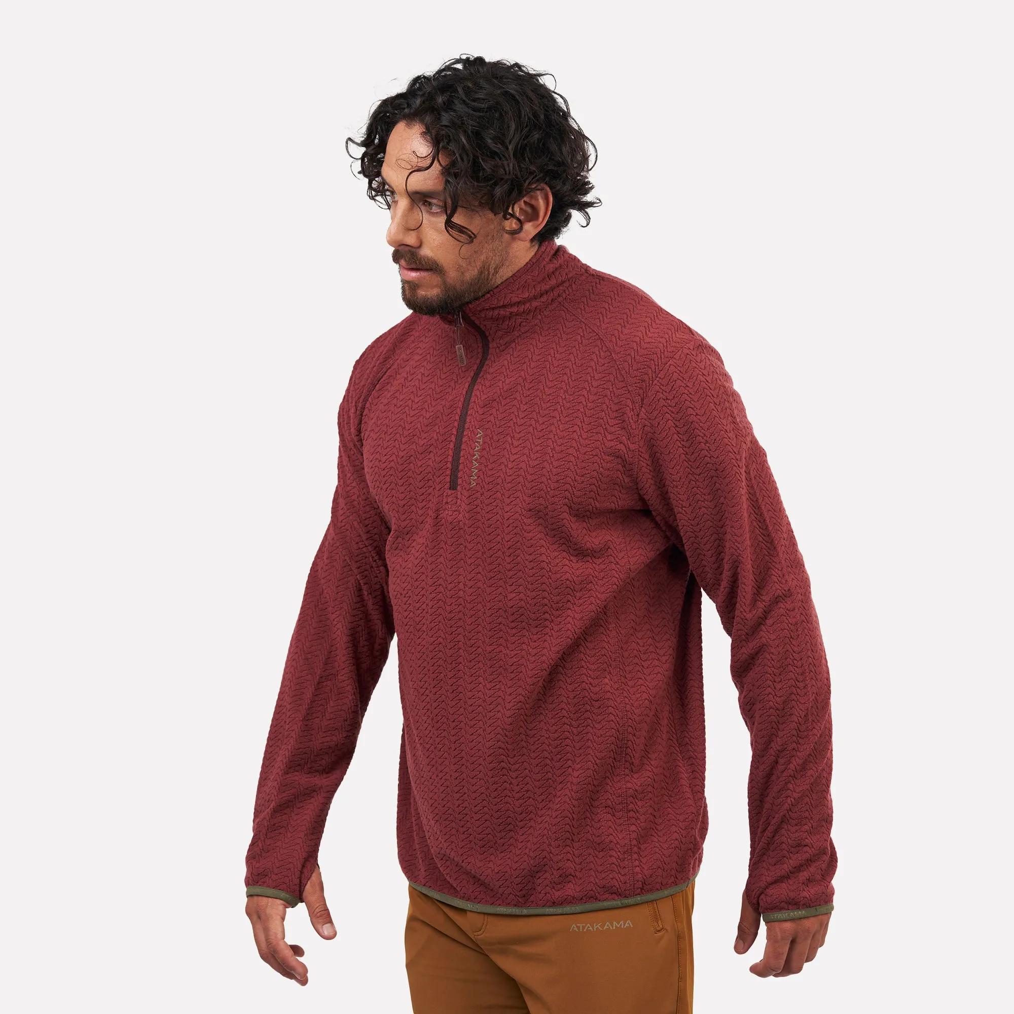 Polar fleece ultra-lightweight 1/4-Zip men's Volca