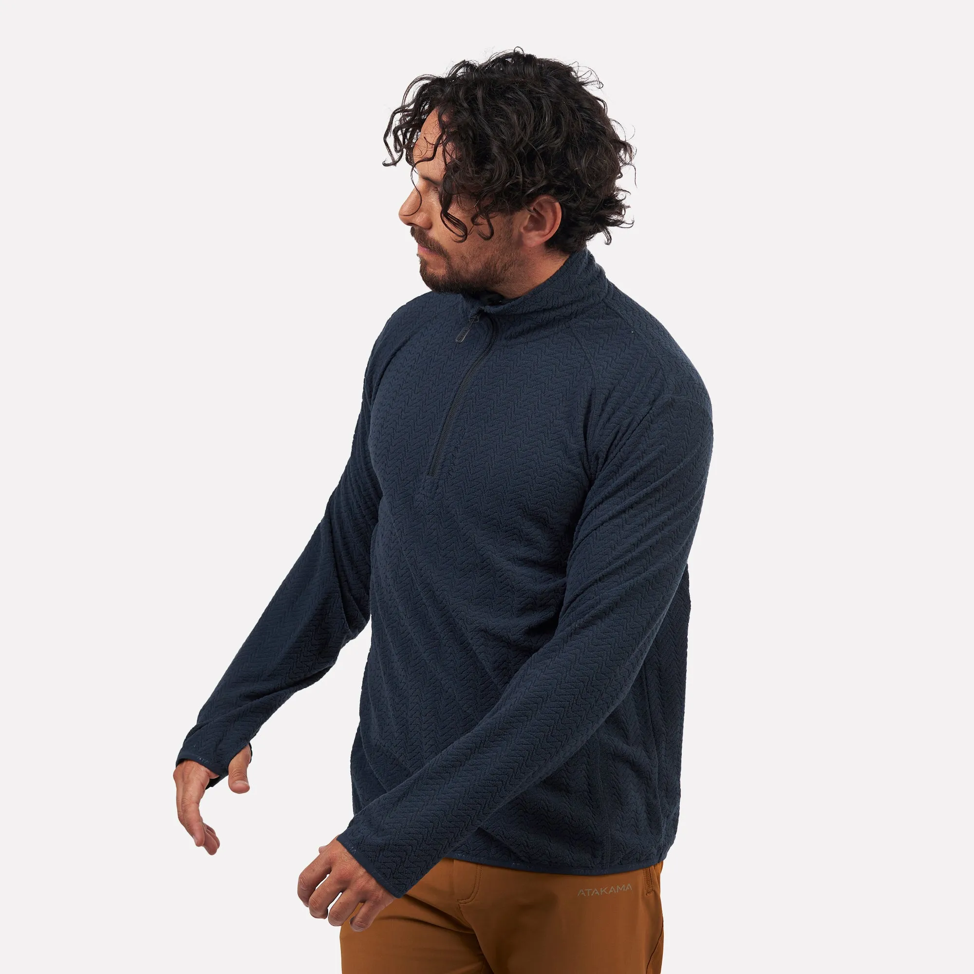 Polar fleece ultra-lightweight 1/4-Zip men's Volca