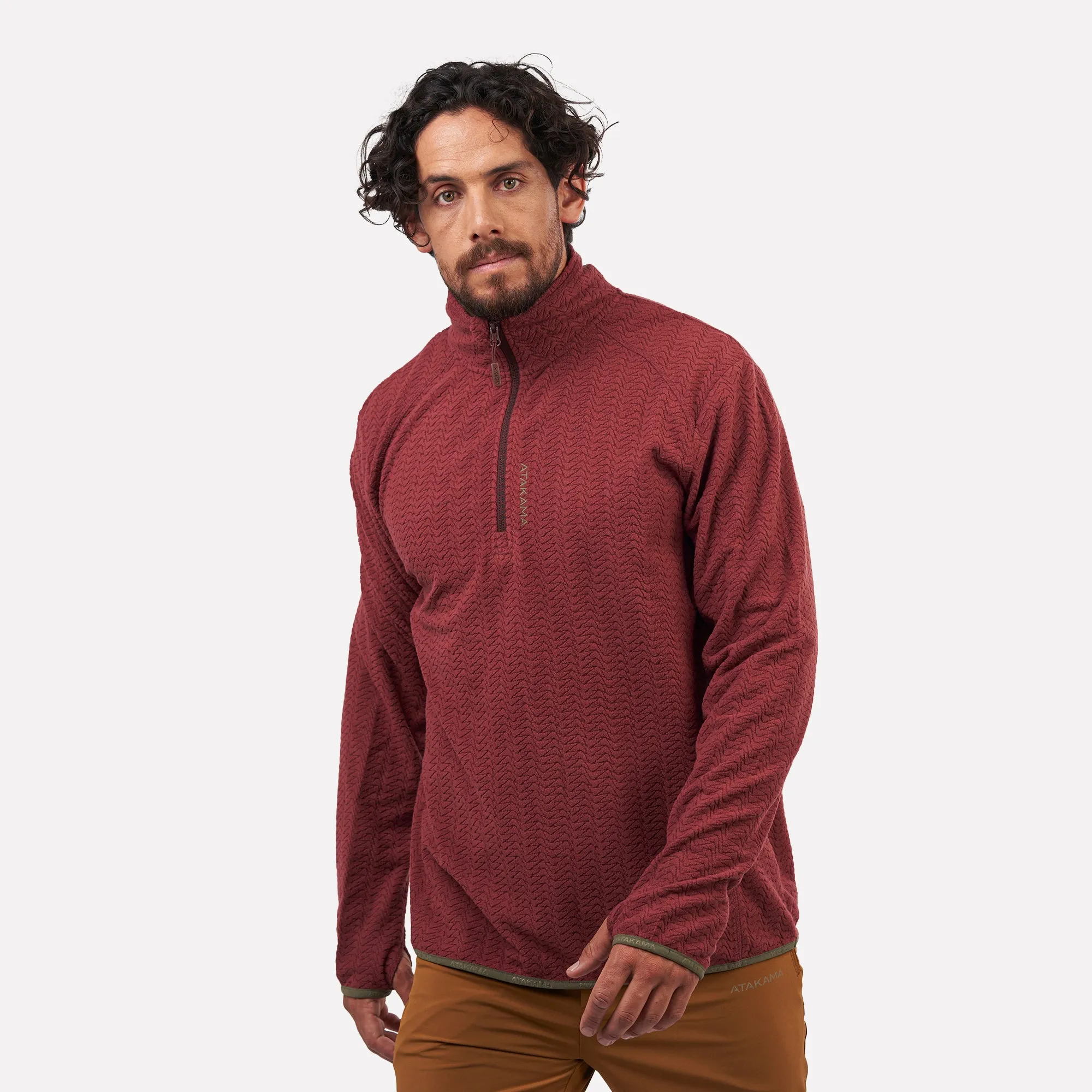 Polar fleece ultra-lightweight 1/4-Zip men's Volca