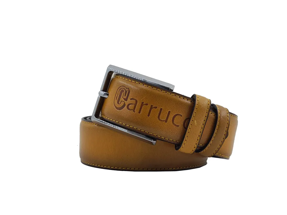 Polished Genuine Leather Belt