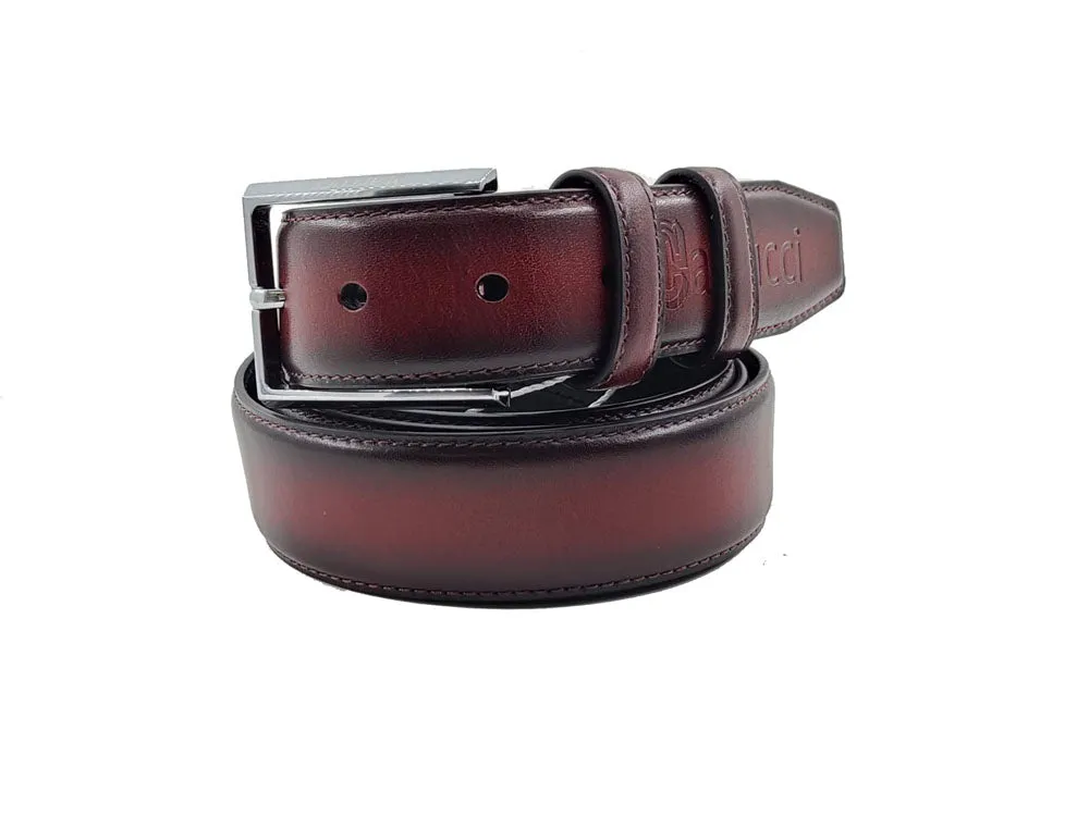 Polished Genuine Leather Belt