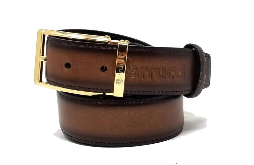 Polished Genuine Leather Belt