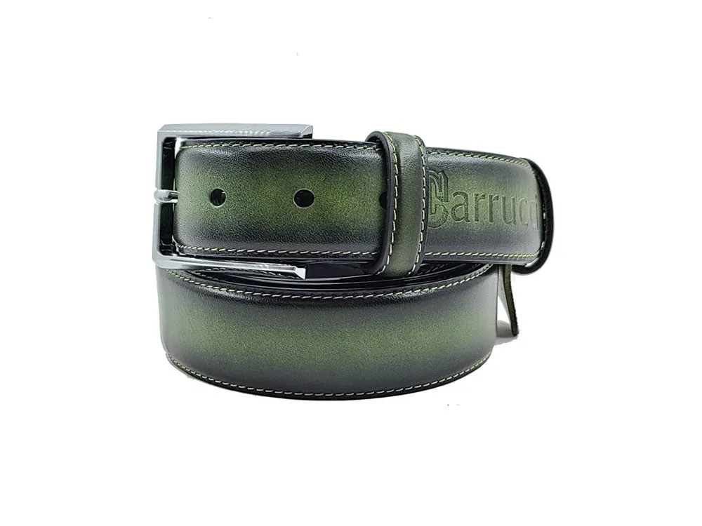 Polished Genuine Leather Belt