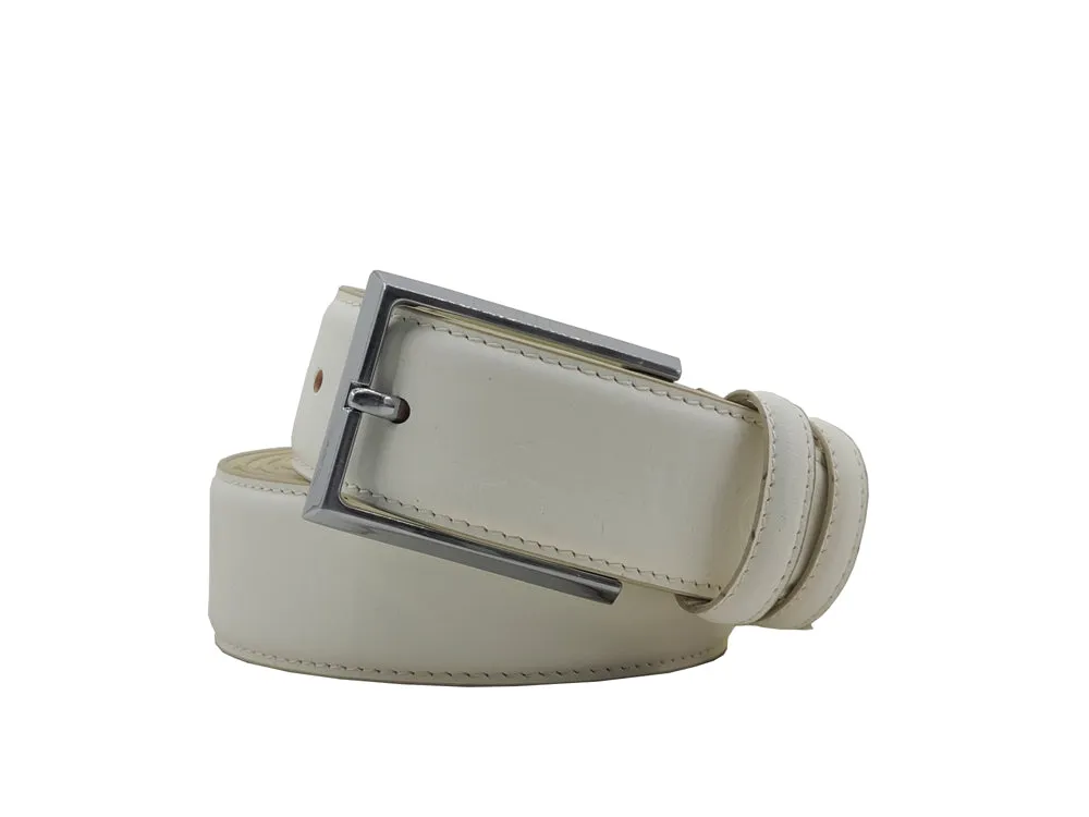 Polished Genuine Leather Belt