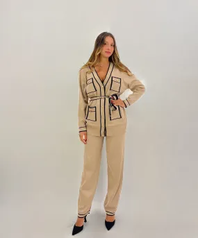 Premium cardigan and pants set