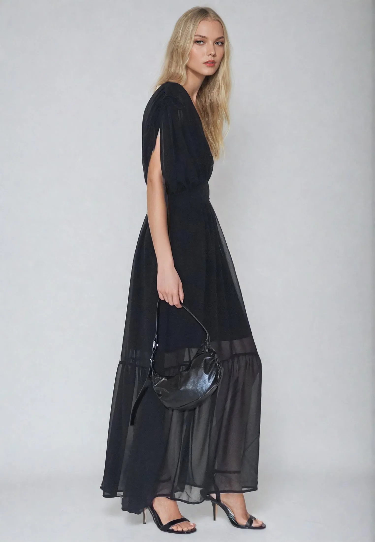 RADIANT MAXI DRESS BLACK