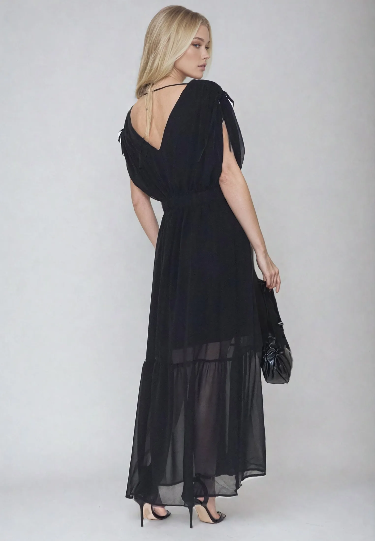 RADIANT MAXI DRESS BLACK