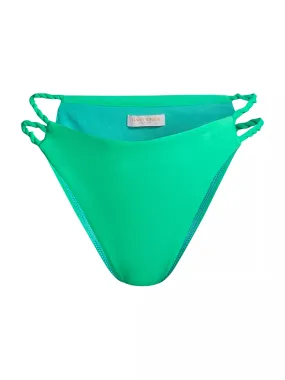 Ramy Brook Lisa Bikini Bottom Palm Green