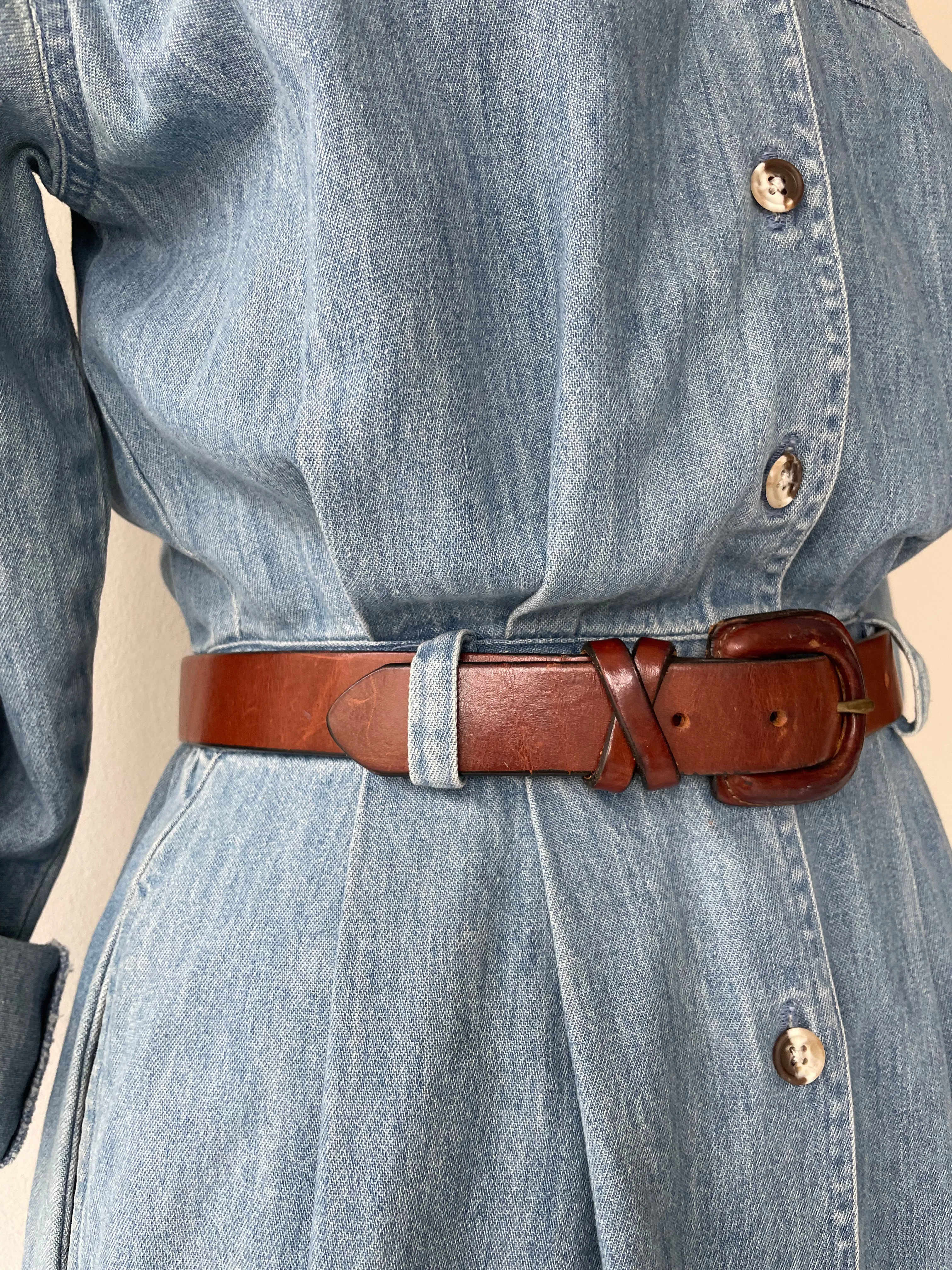 Result: High-quality Italian Leather Belt