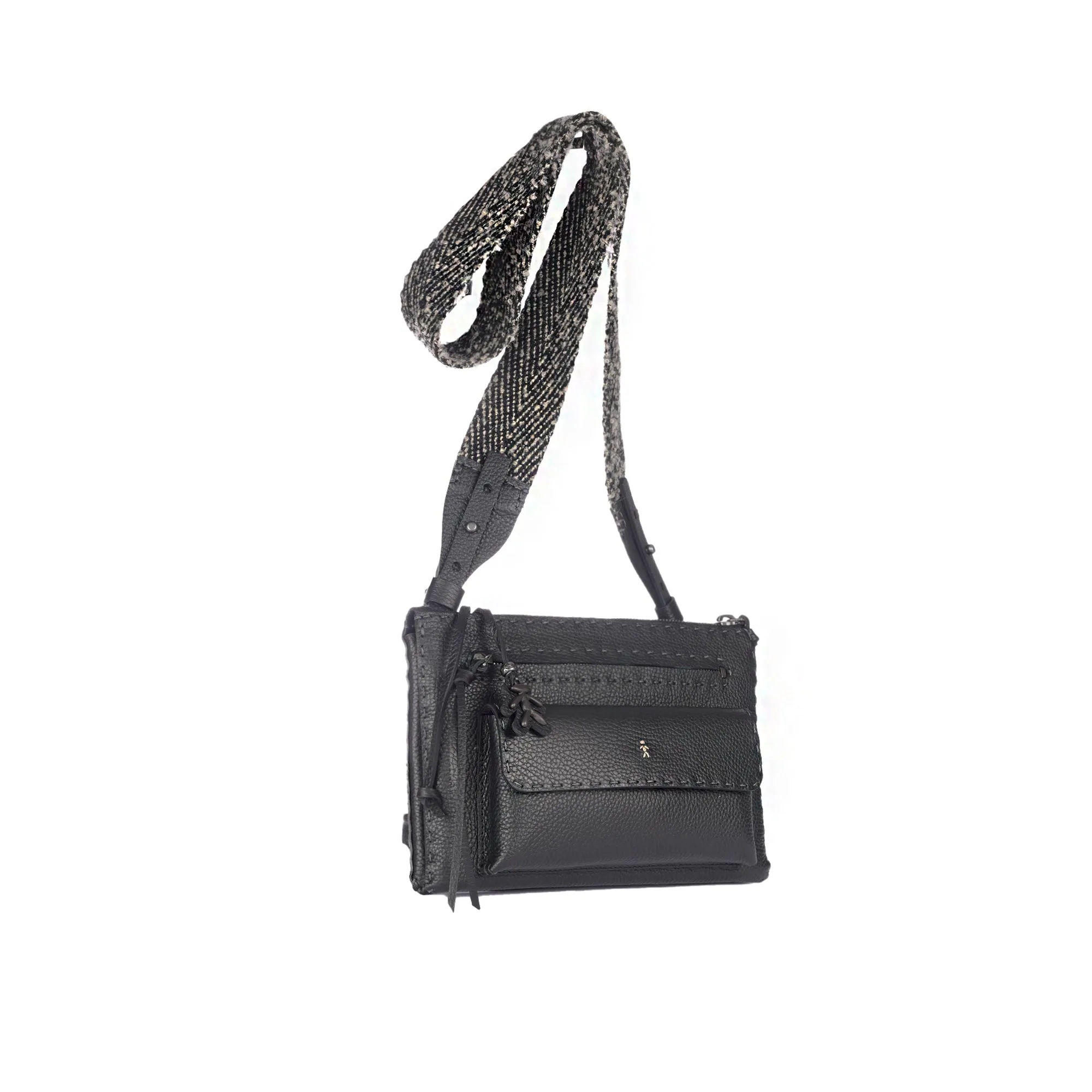 Sara Spiga Black Muflone Pocket S