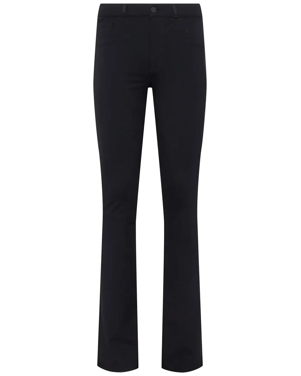 Selma Black High Rise Sleek Bootcut Jeans