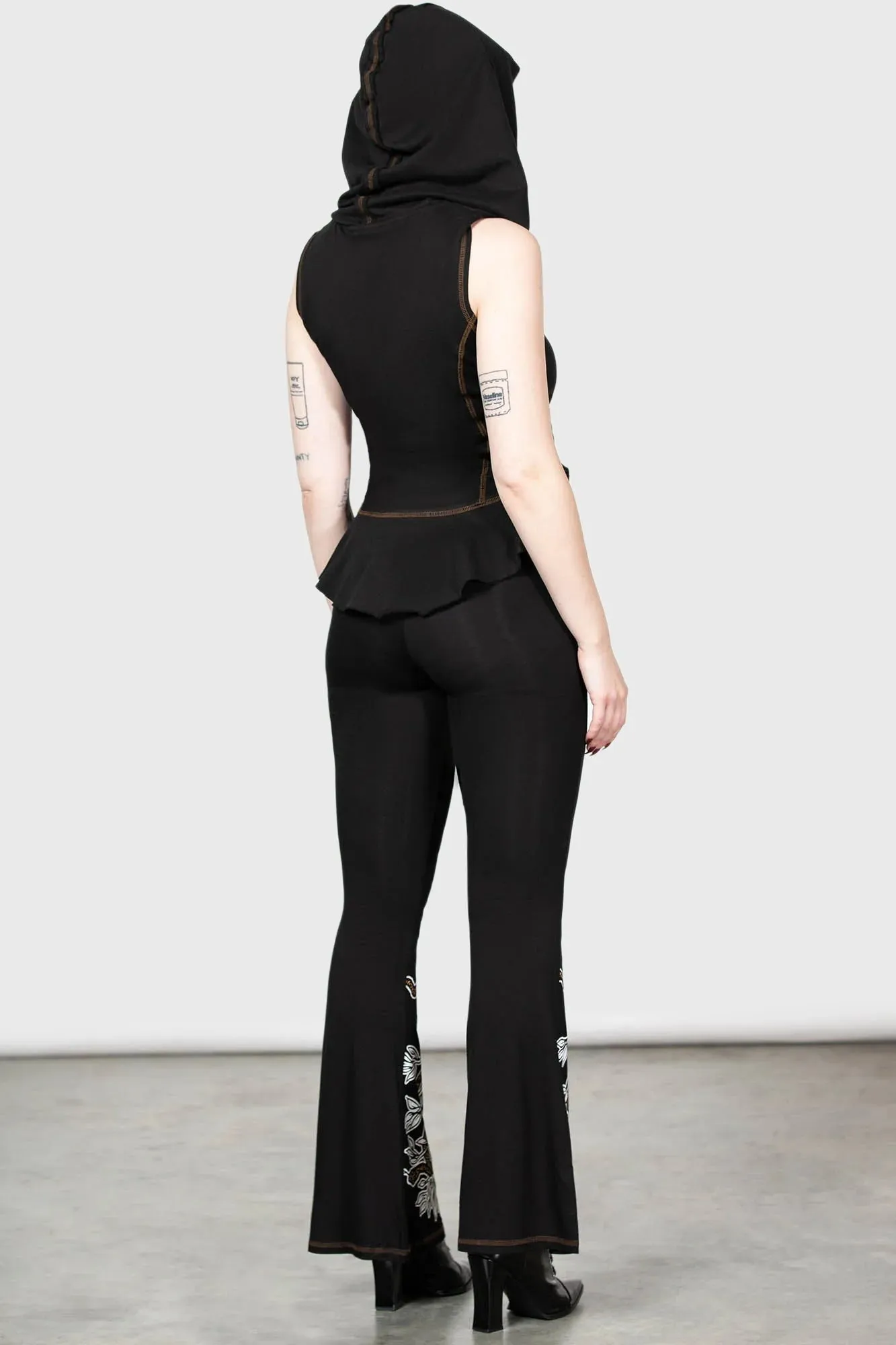 Serpent's Bootcut Trousers with a Clever Twist