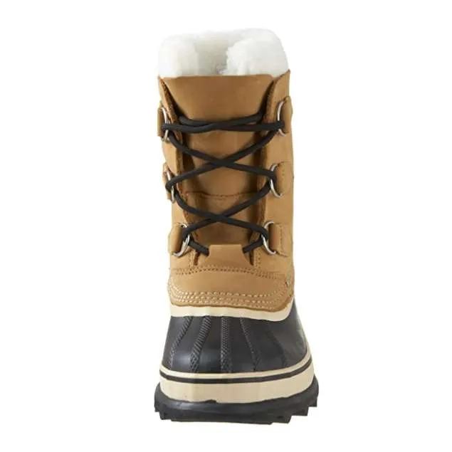 SOREL Youth Caribou Waterproof Winter Boot (Buff)