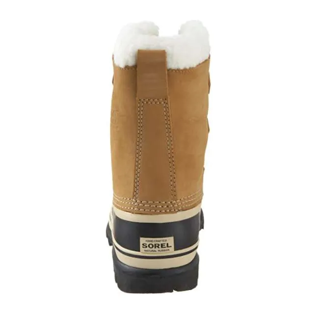 SOREL Youth Caribou Waterproof Winter Boot (Buff)