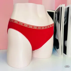 Star-patterned panties with waistband