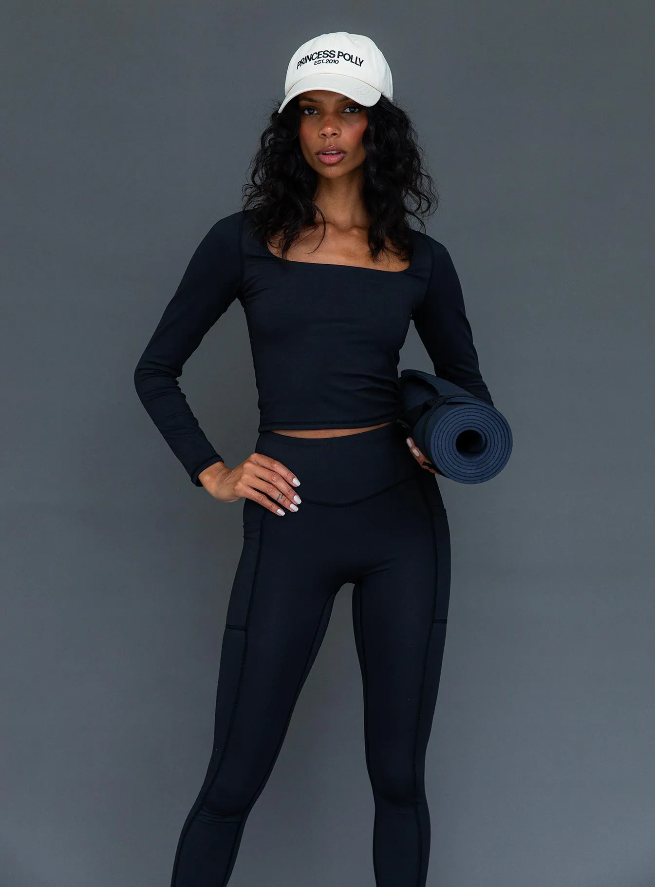 Stylish Black Activewear Top - Shop Now