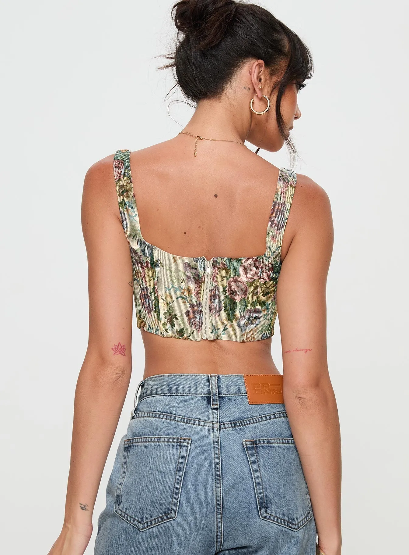 Tender Heart Multi Corset Top