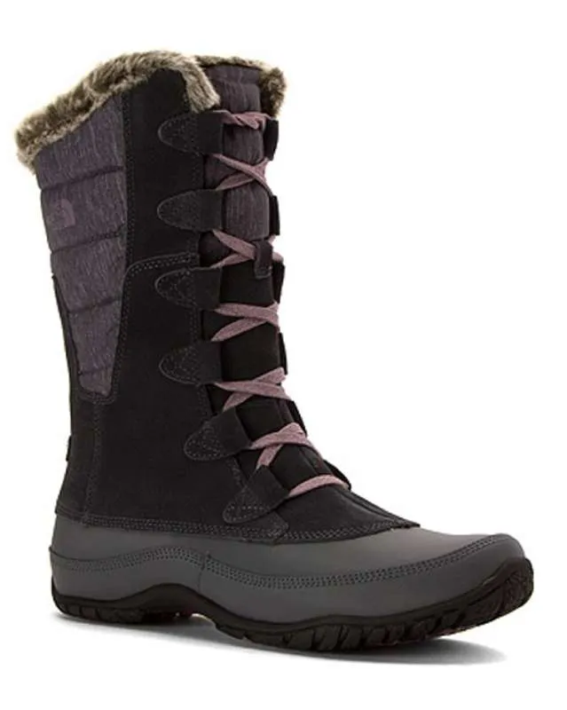 The North Face WOMEN’S NUPTSE PURNA II WINTER BOOTS (Iron Gate Grey/Quail Grey)