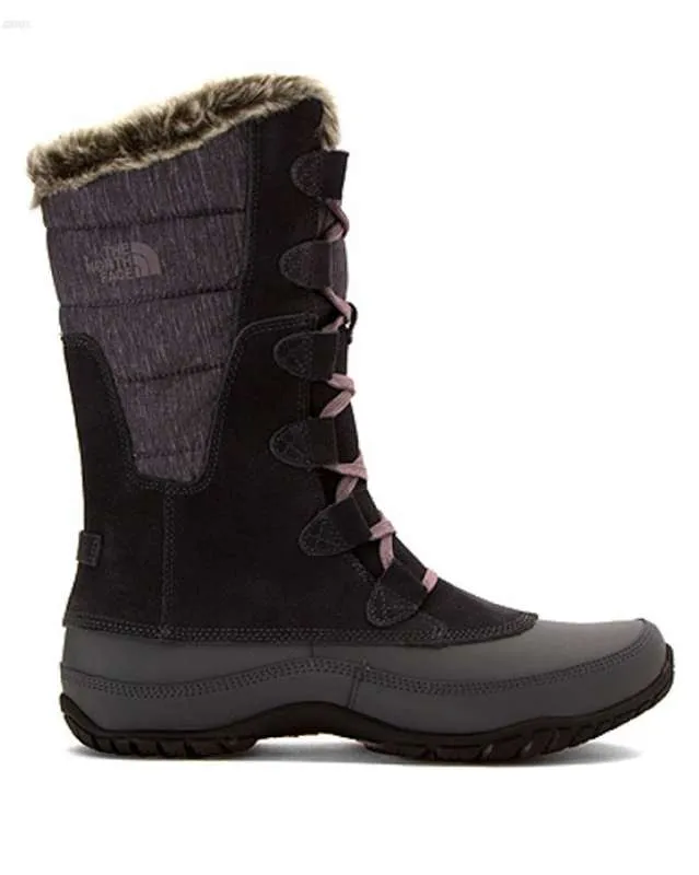 The North Face WOMEN’S NUPTSE PURNA II WINTER BOOTS (Iron Gate Grey/Quail Grey)