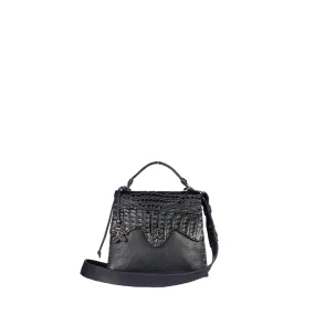 Tiffany Extra Small Black Crocodile Iron