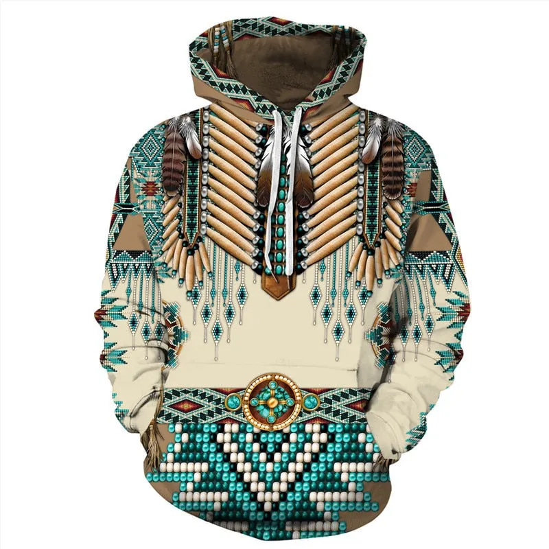 Tribal and Ethnic Inspired Hoodies for Fashion Lovers