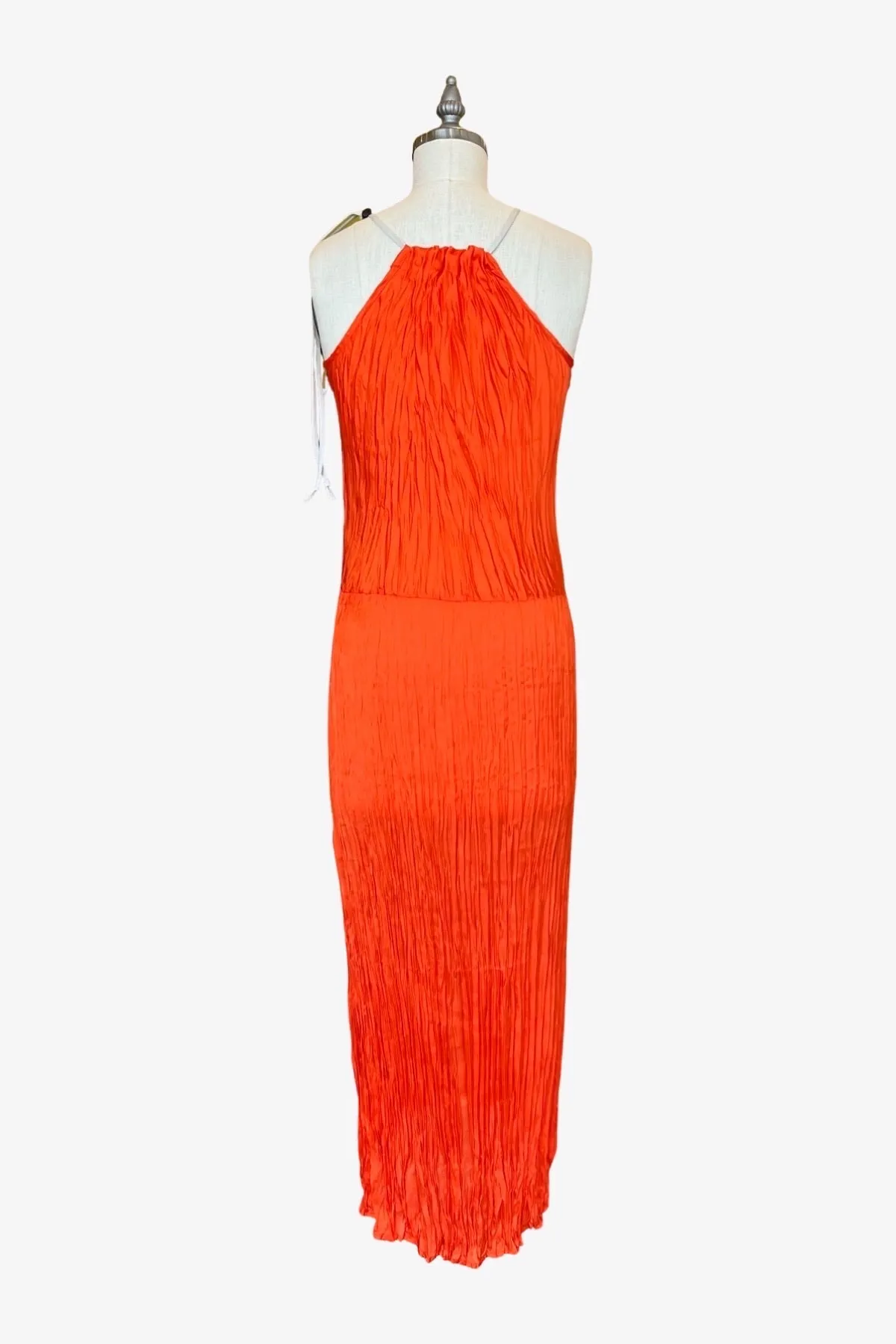 Twisted Maxi Halter Dress - Saffron | Buy Online Now