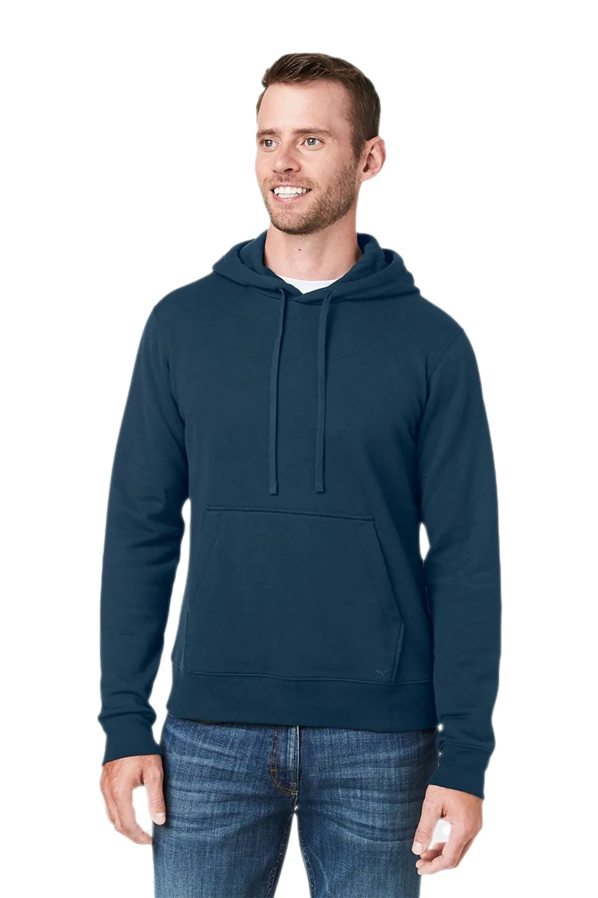 Vineyard Vines Custom Unisex Garment-Dyed Pullover Hoodies, Vineyard Navy