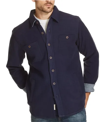 Weatherproof Mens Fleece Lined Shirt Jacket, TW3