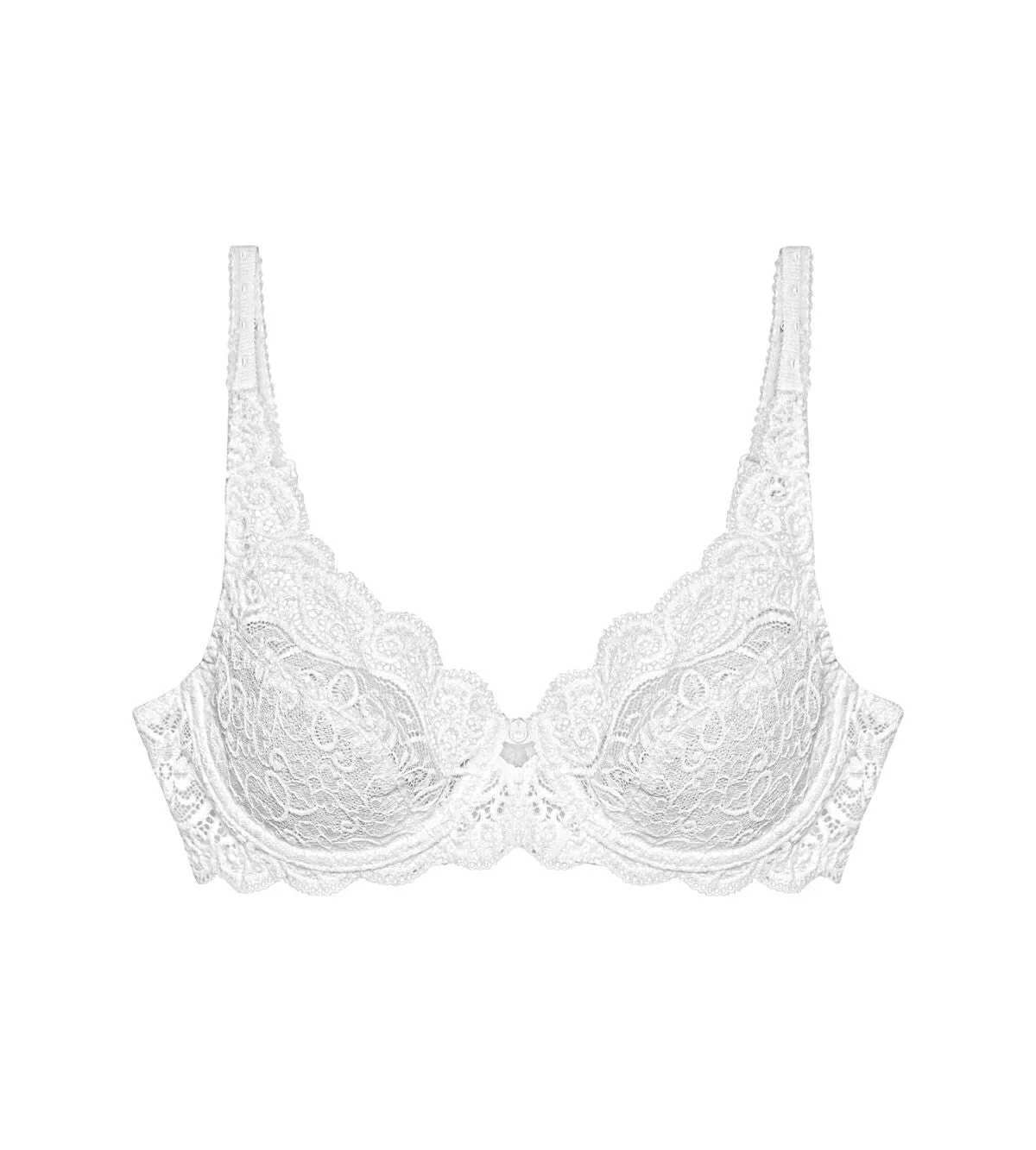 White lacy bra - Amourette 300 Wired