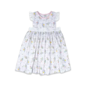 Wilmington Wildflower Windowpane Pinafore Dress