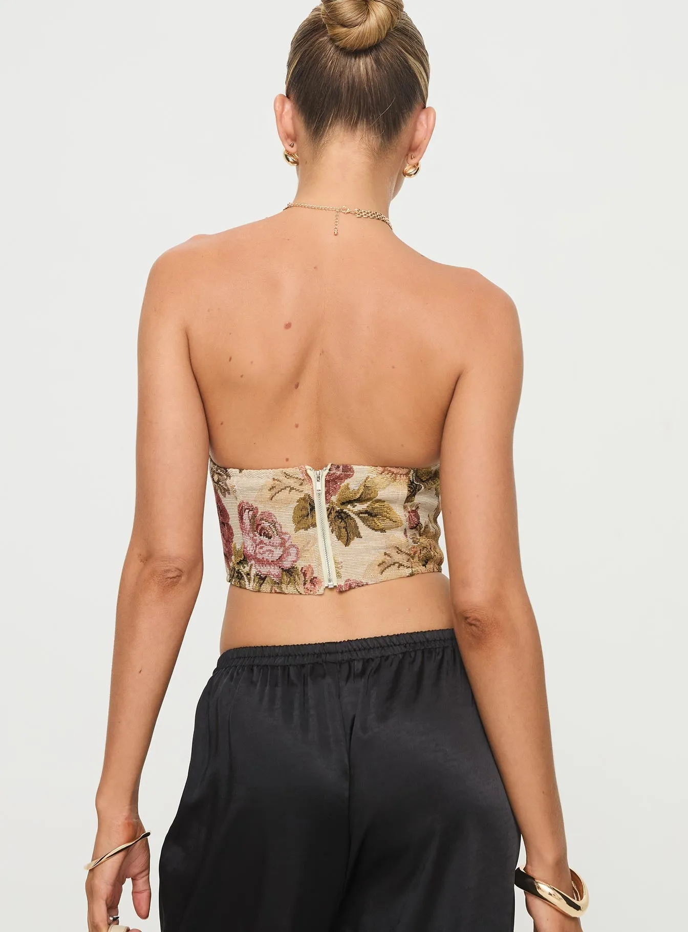 Wilson Strapless Bustier Top - Multi | Shop Now