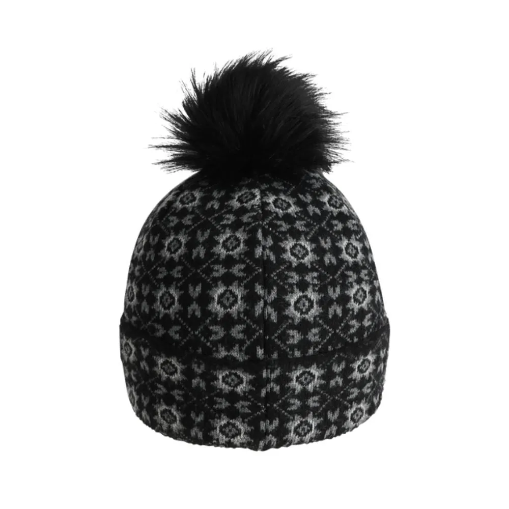 Wool Fleece Pattern Beanie